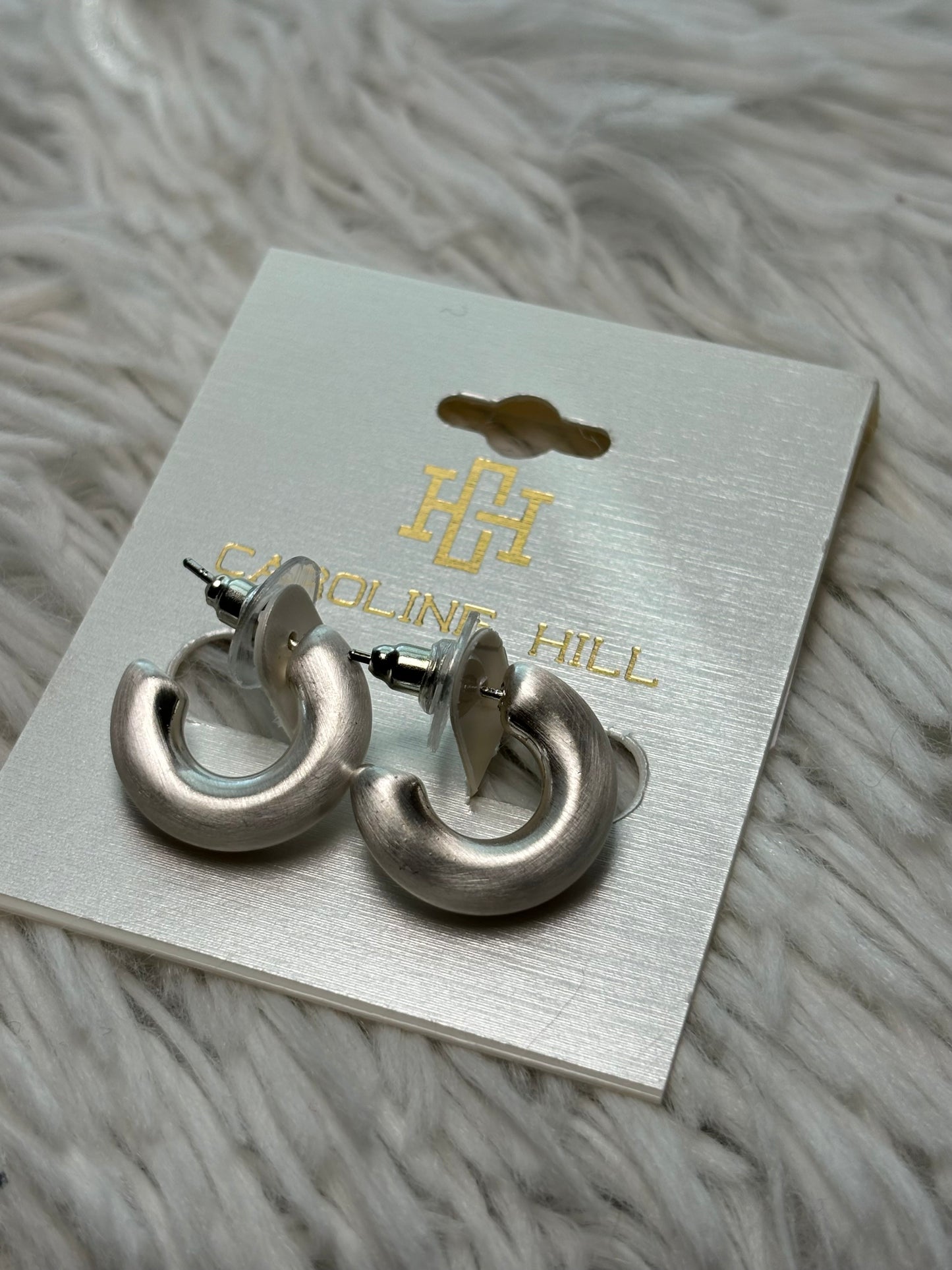 Silver Hoop Earrings
