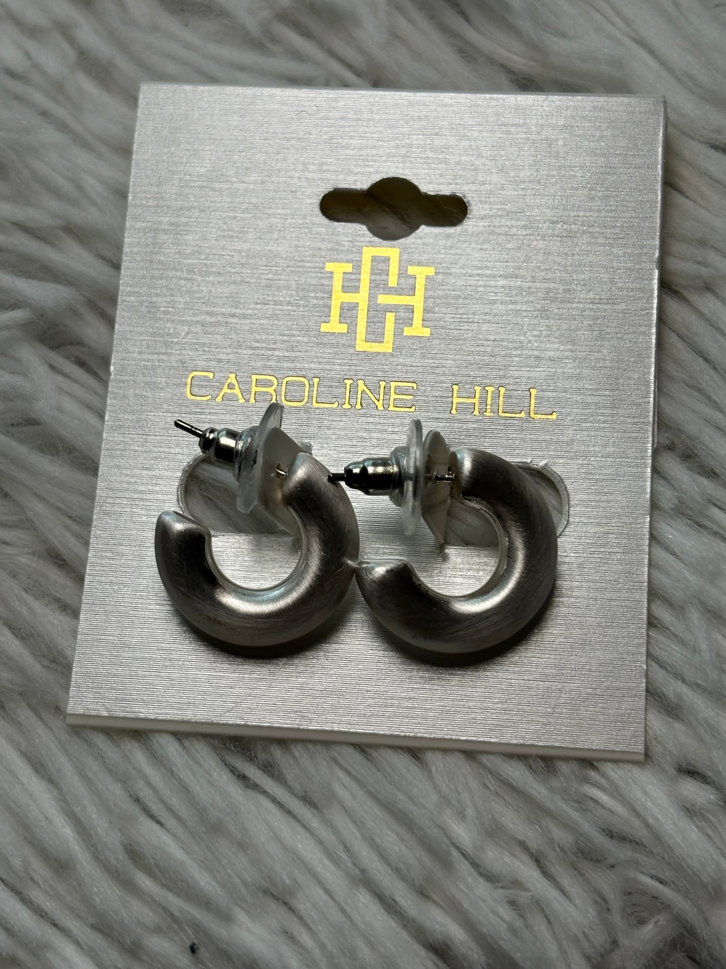 Silver Hoop Earrings