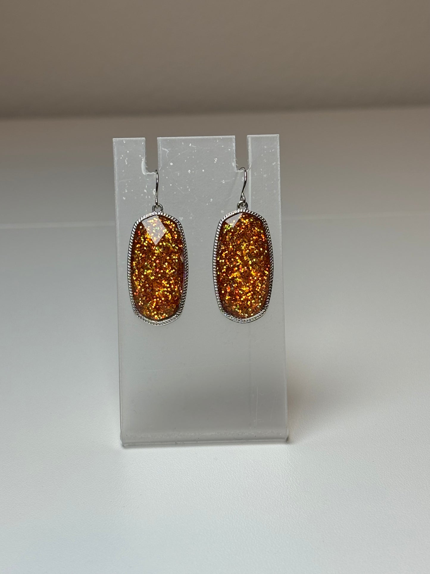 Small Silver Dangle Earrings