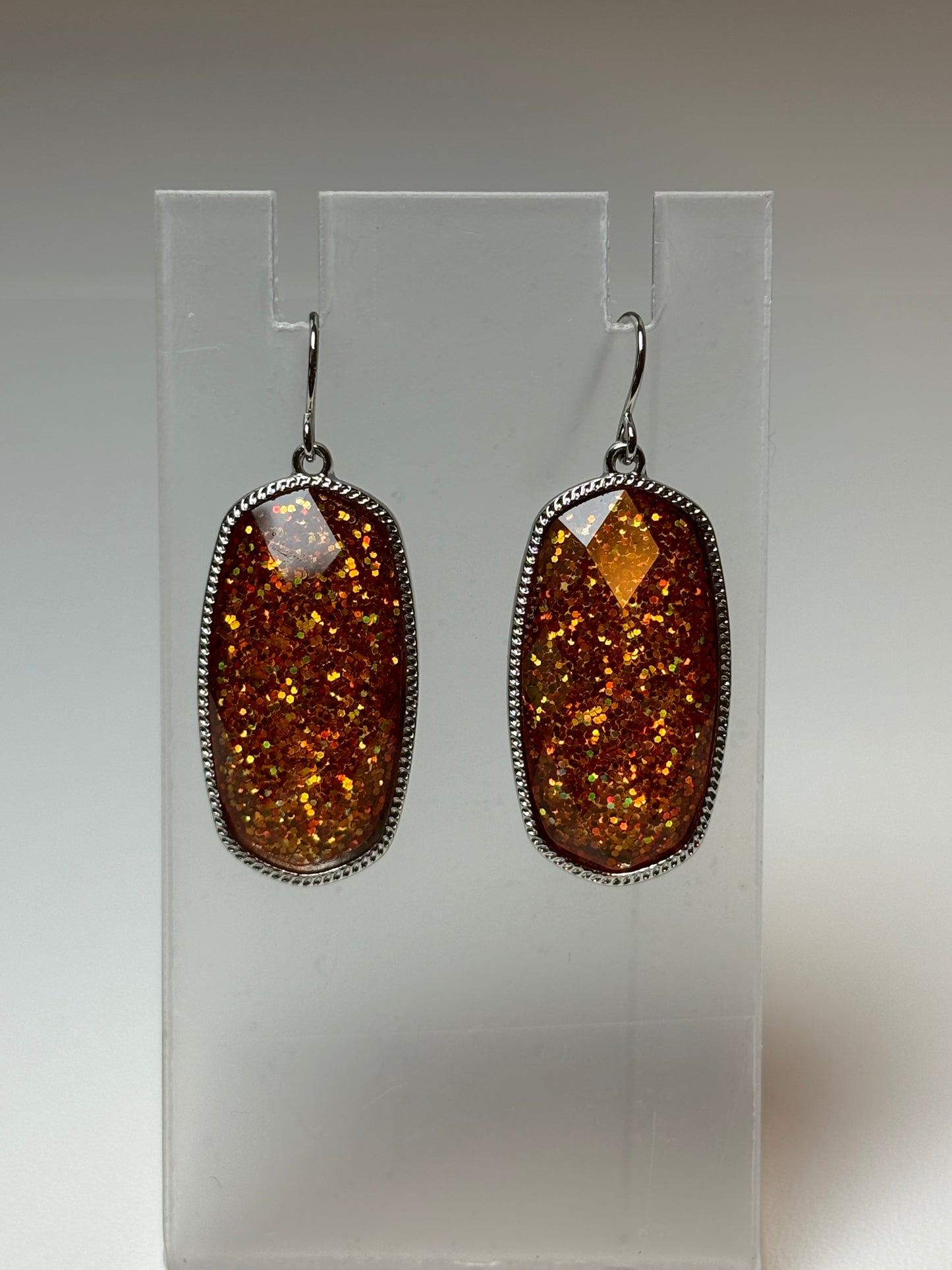 Small Silver Dangle Earrings