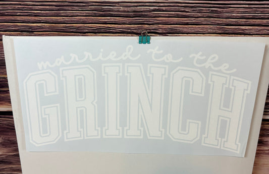 Married To The Grinch Design