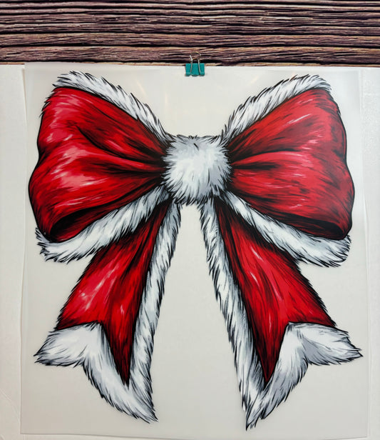 Santa Bow Design