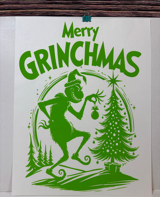 Merry Grinchmas Design