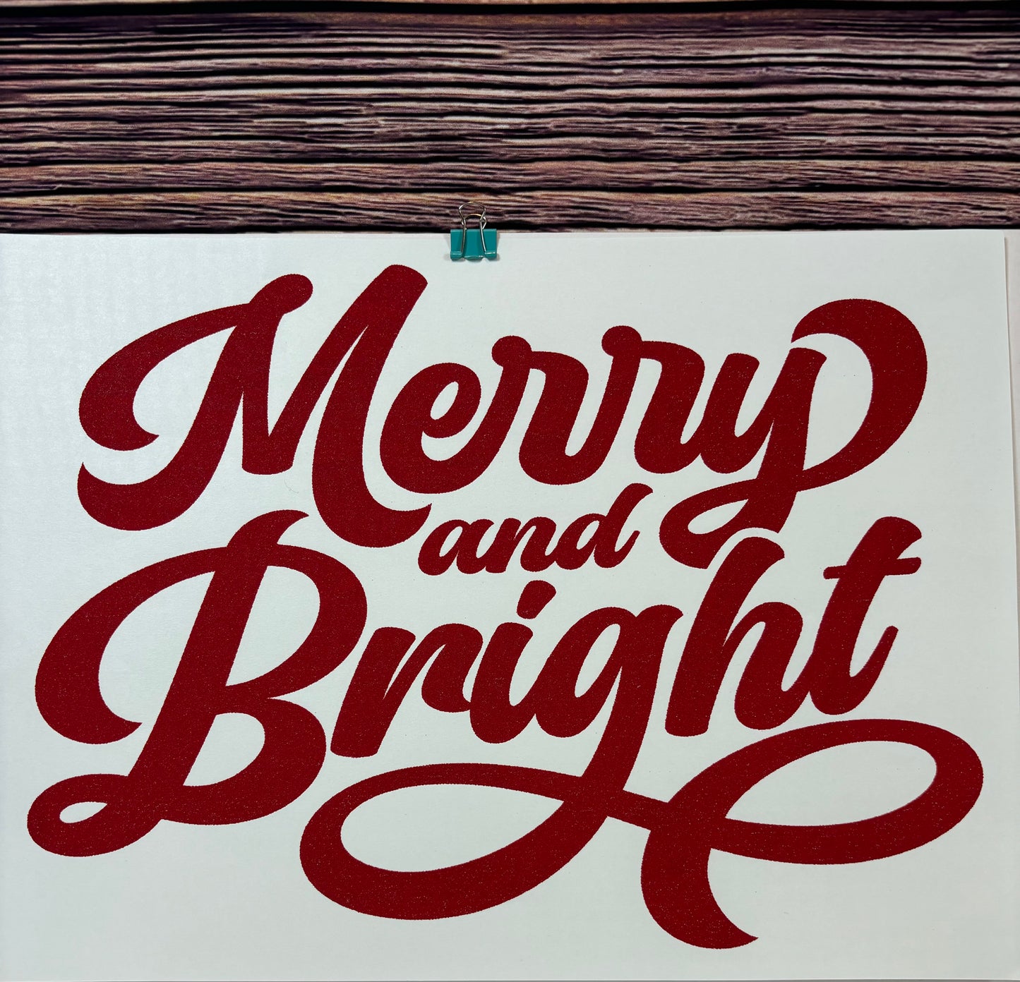 Merry and Bright Design