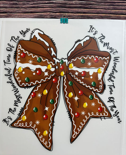 "It's The Most Wonderful Time of the Year" Bow Design