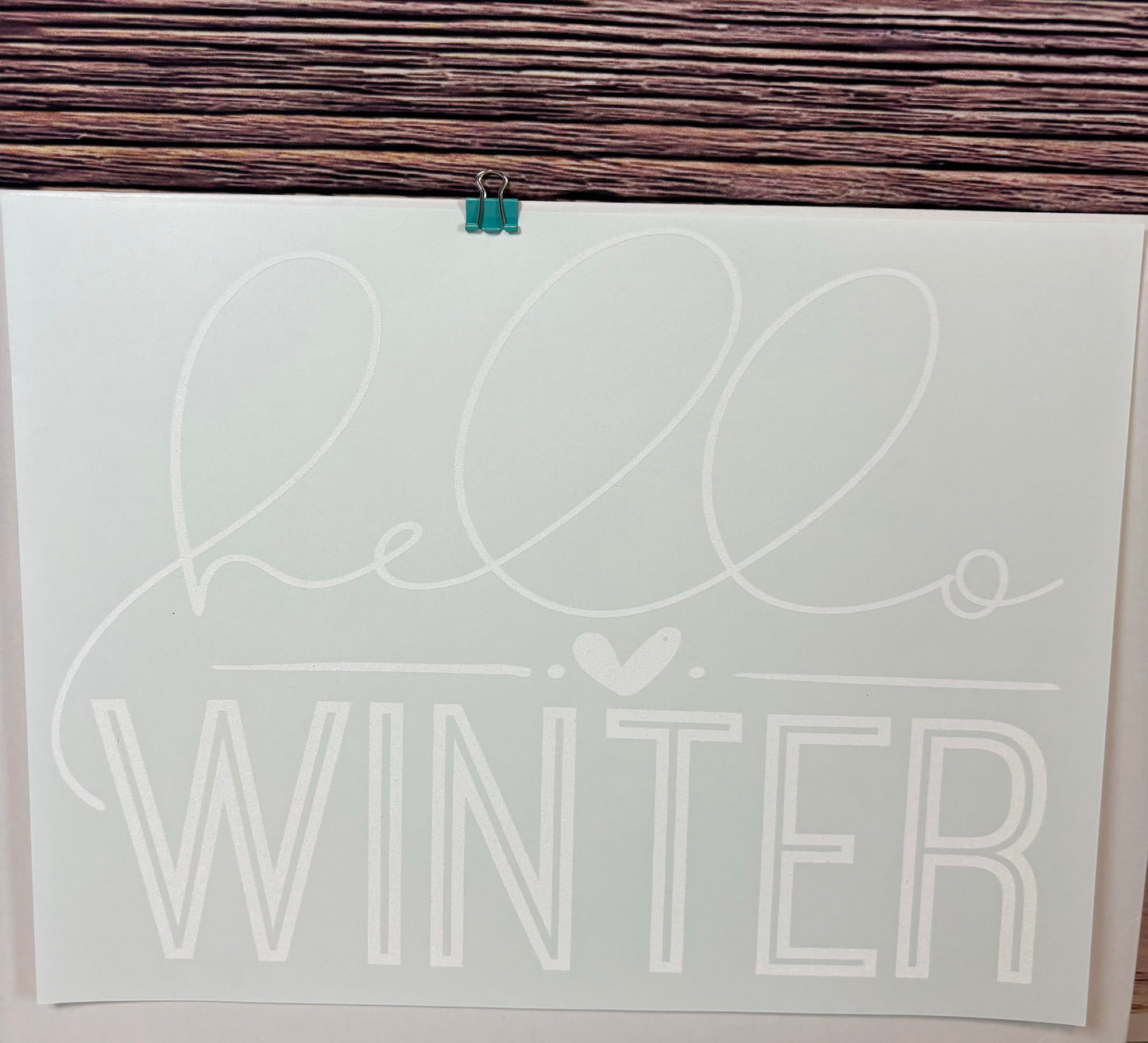 Hello Winter Design