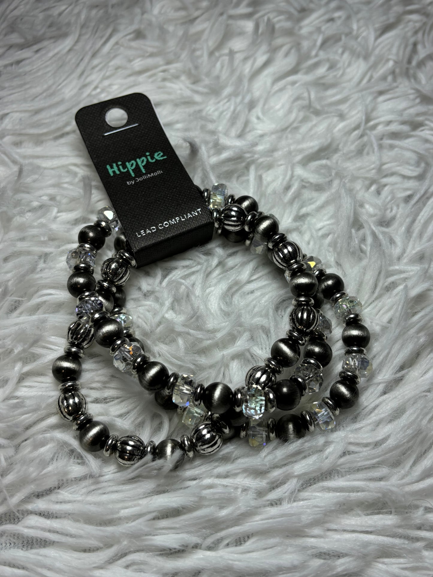 Glass Bead Stackable Bracelets