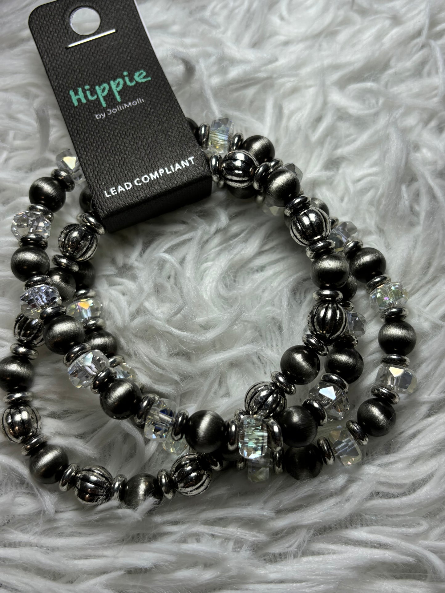 Glass Bead Stackable Bracelets