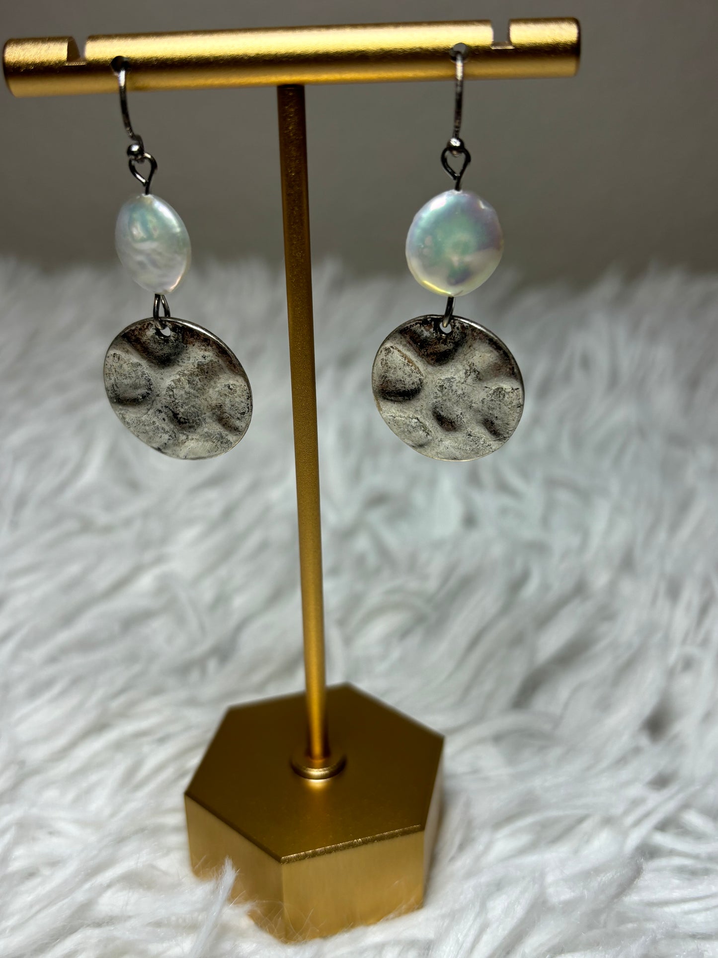 Fashion Pearl Dangle Earrings