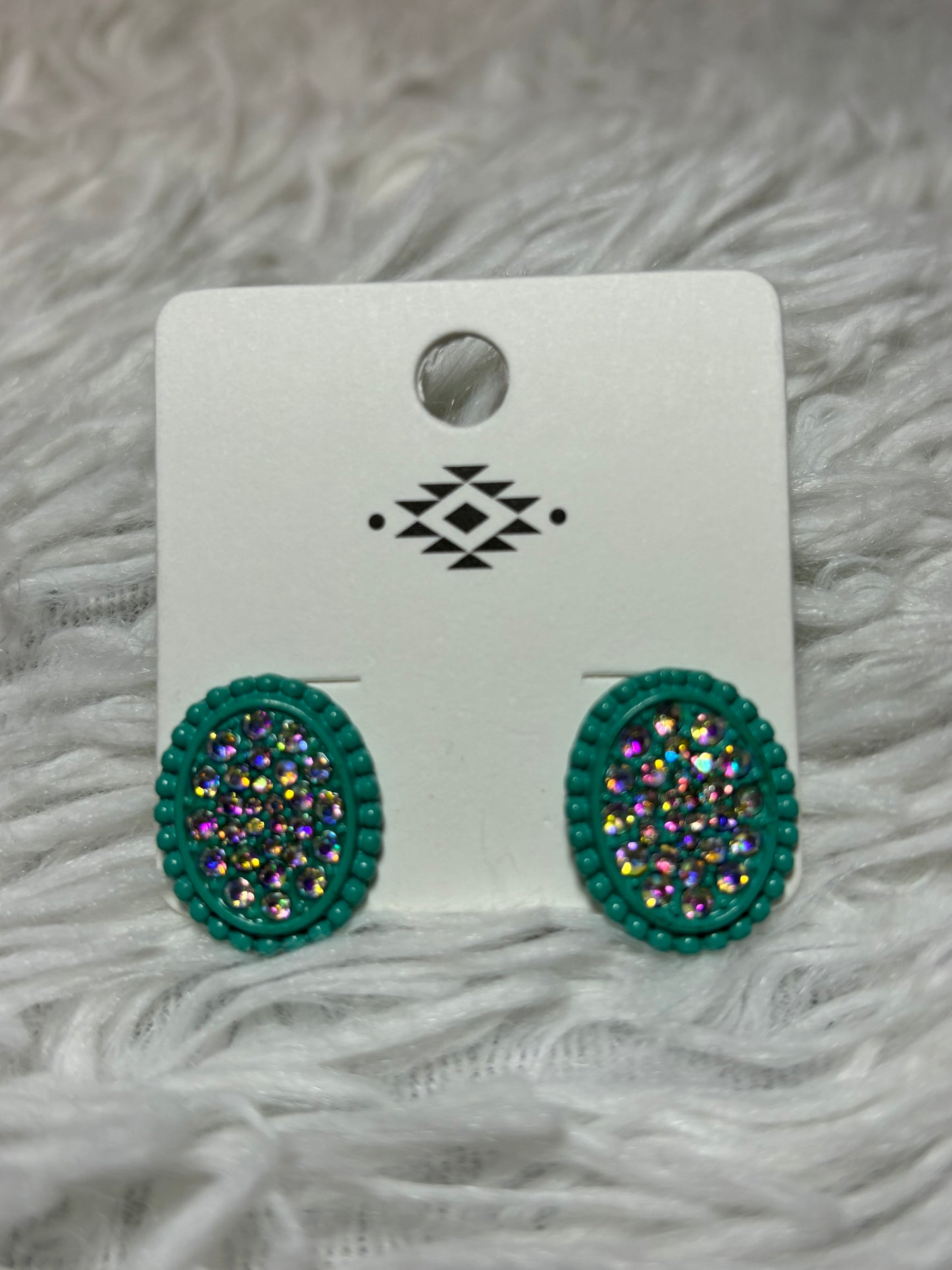 Turquoise Stud Earrings