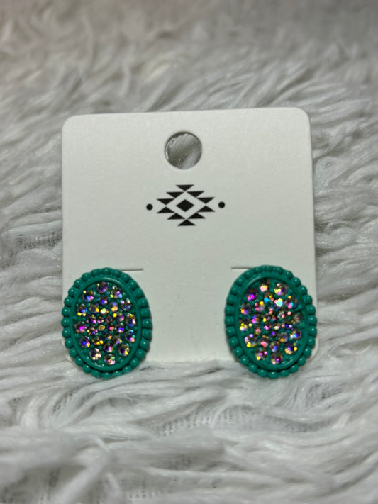 Turquoise Stud Earrings