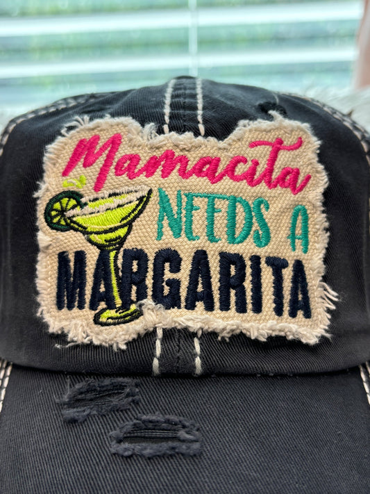 Mamacita Needs a Margarita Ball Cap