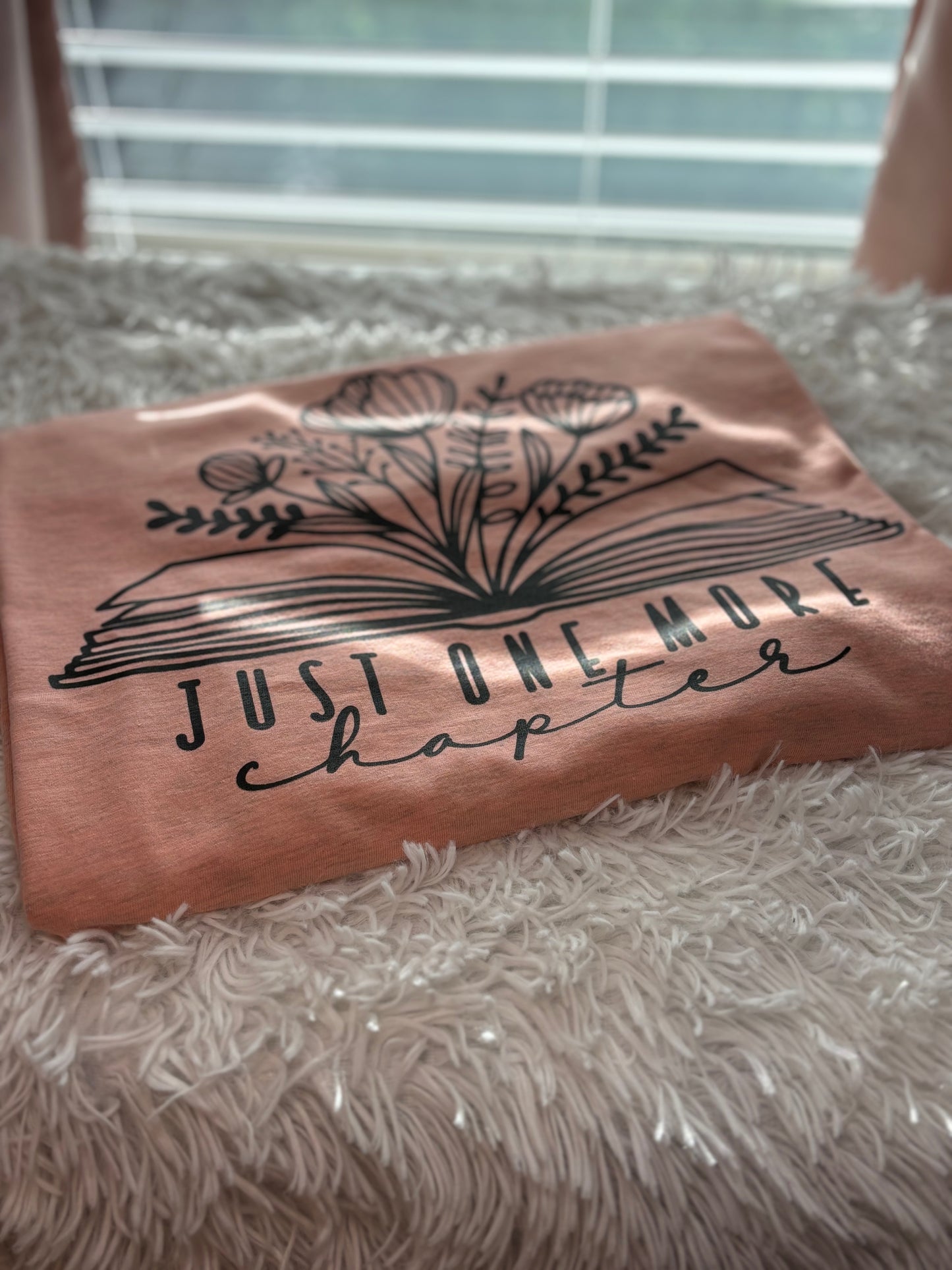 Just One More Chapter T-shirt- Large