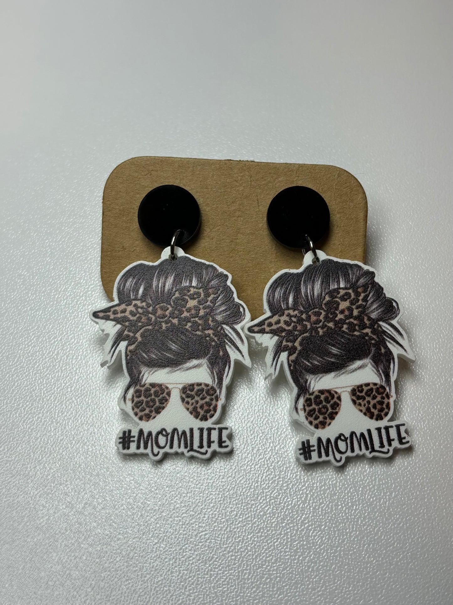 Mom Life Earrings