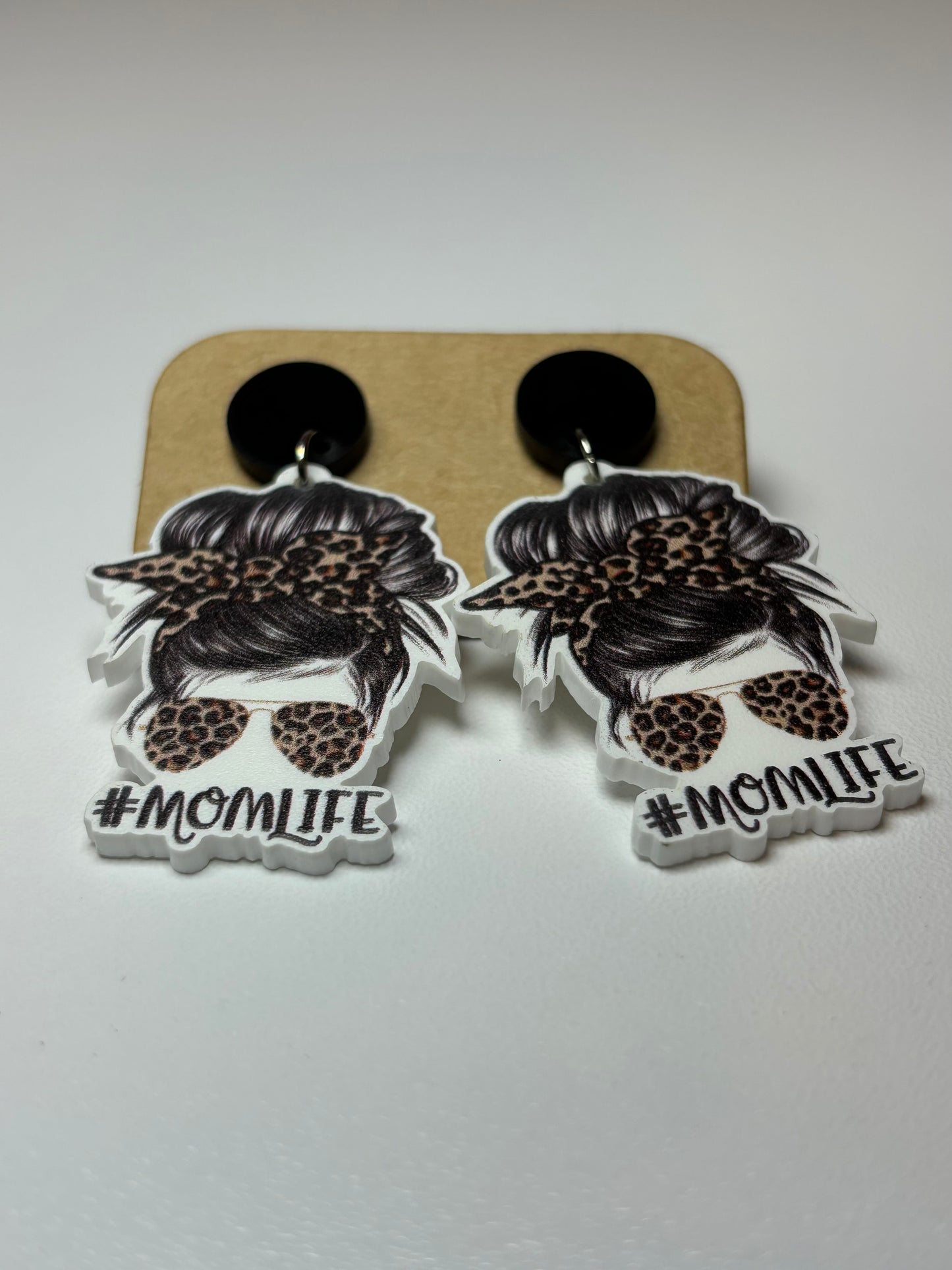 Mom Life Earrings
