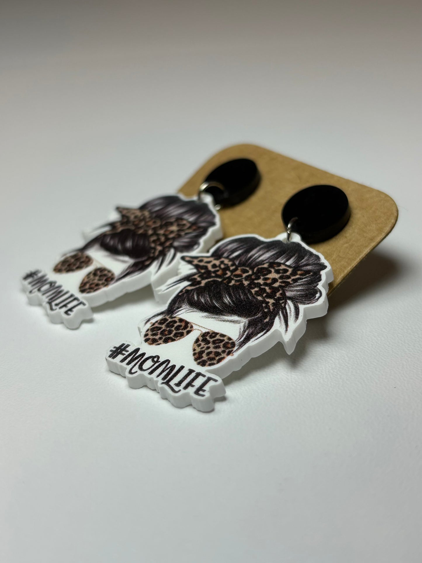 Mom Life Earrings