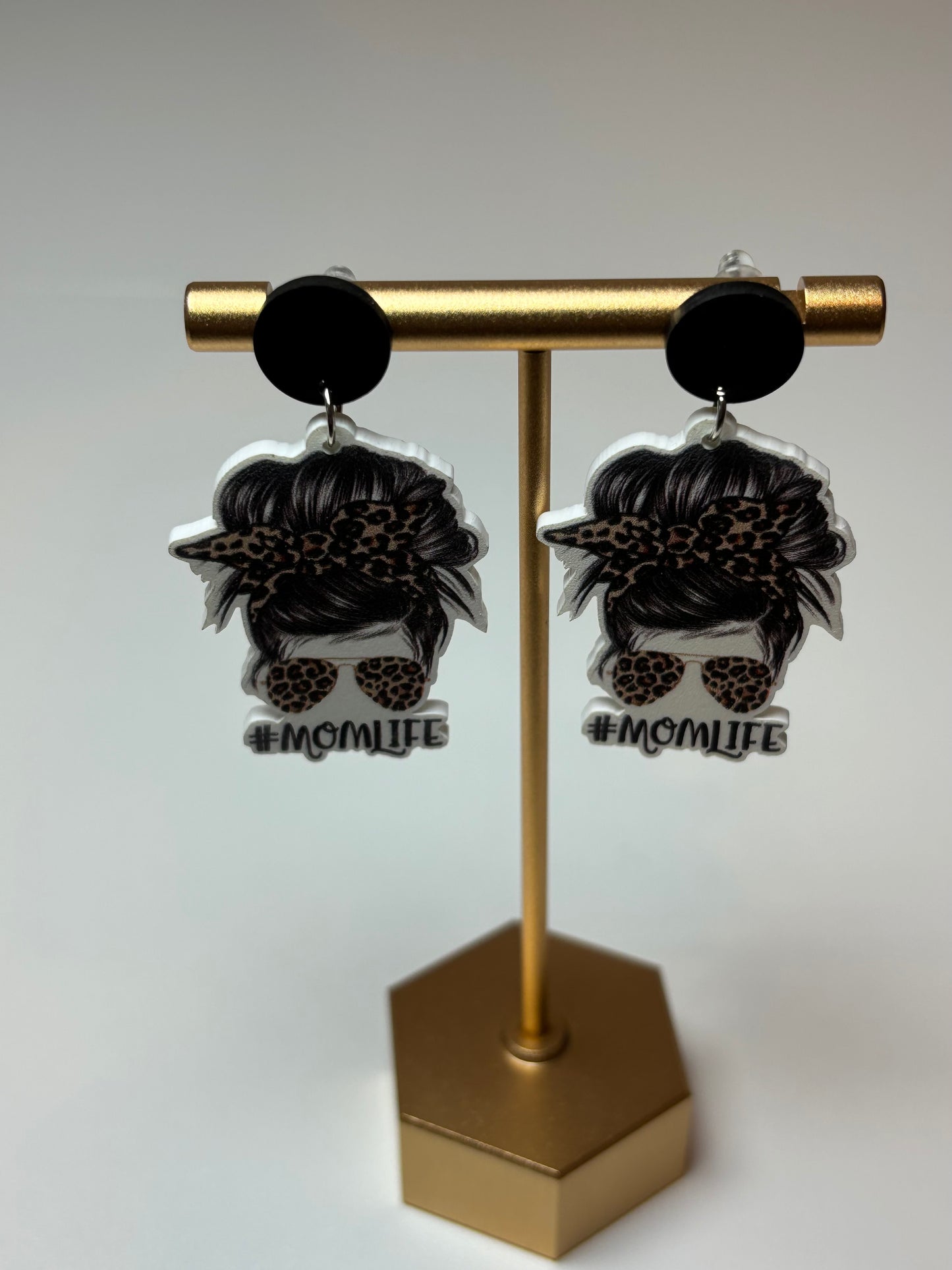 Mom Life Earrings