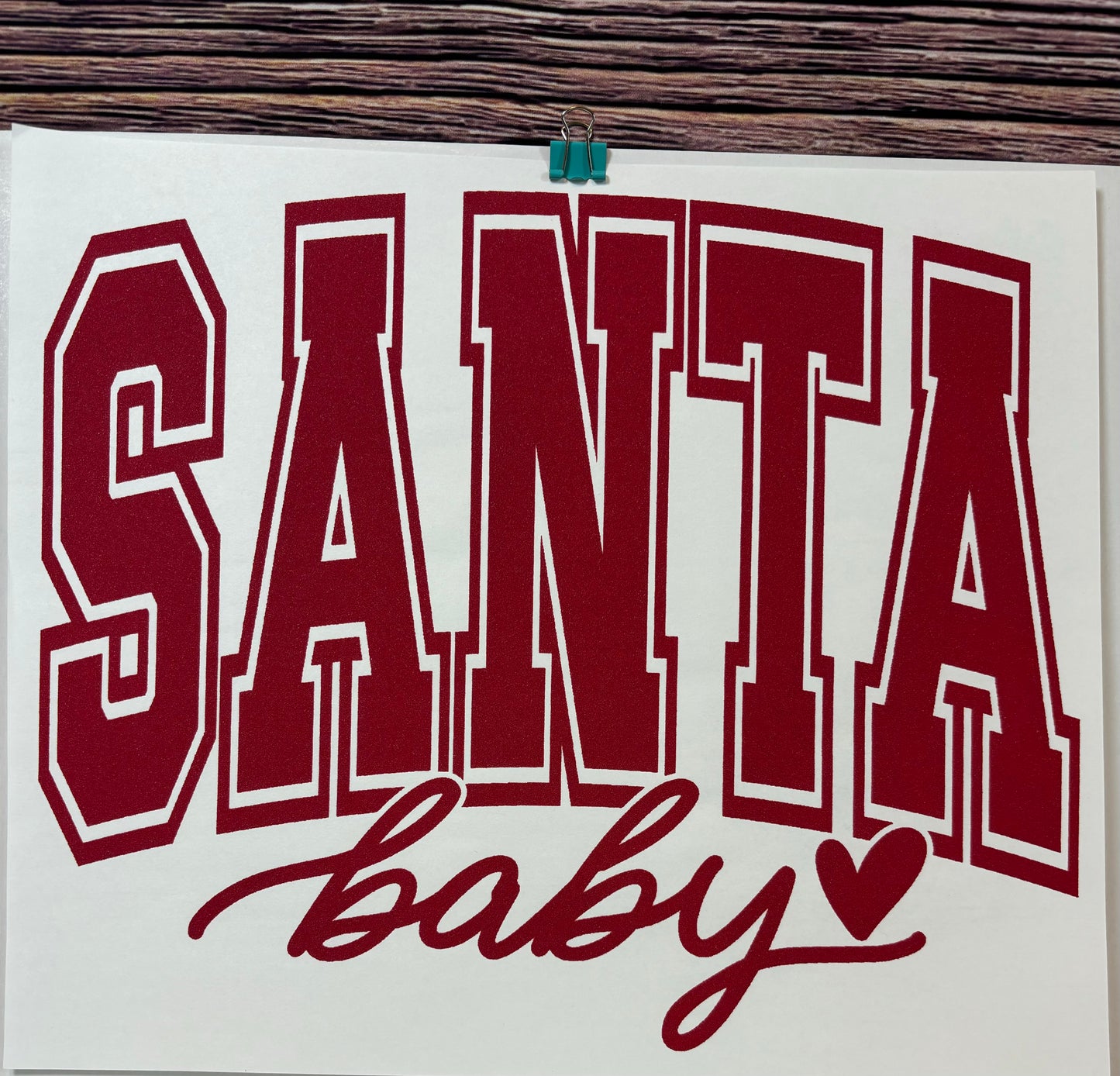 Santa Baby Design