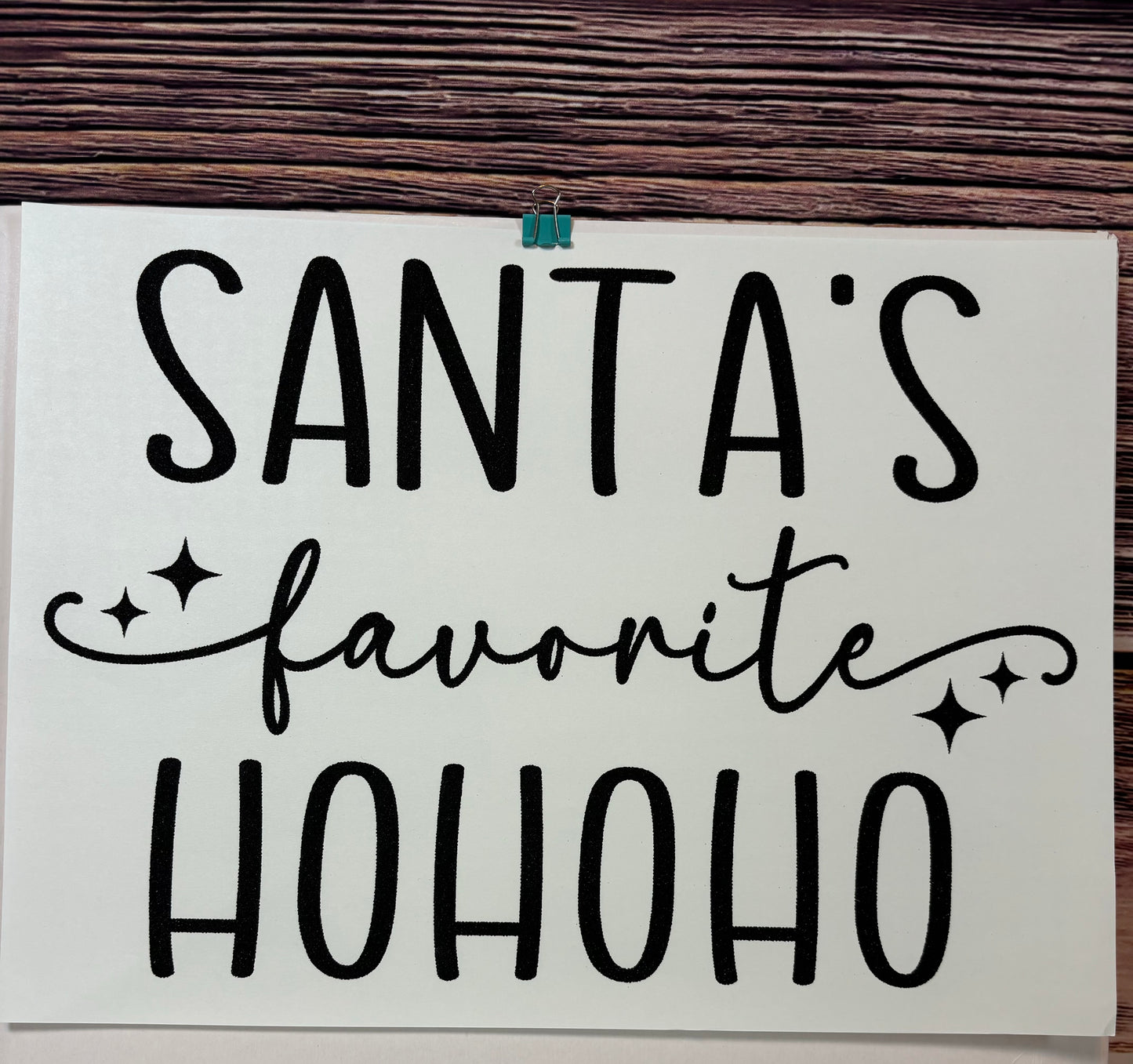 Santa's Favorite Design