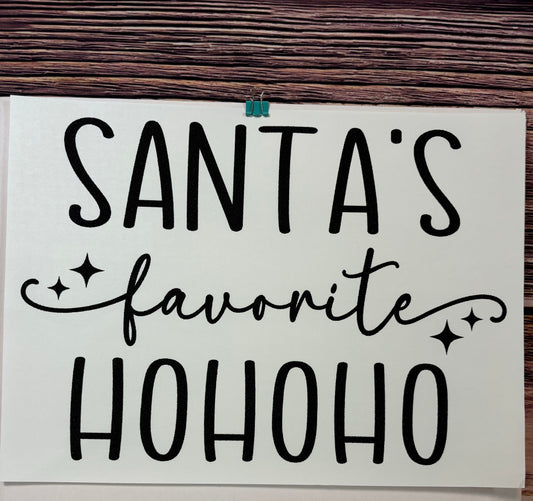 Santa's Favorite Design