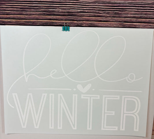 Hello Winter Design