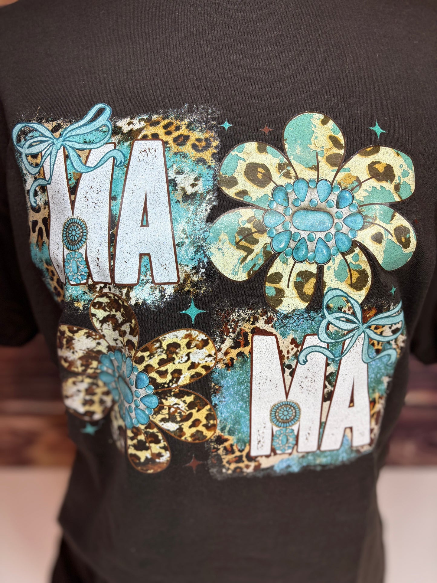 Heat Press Western Mama Shirt