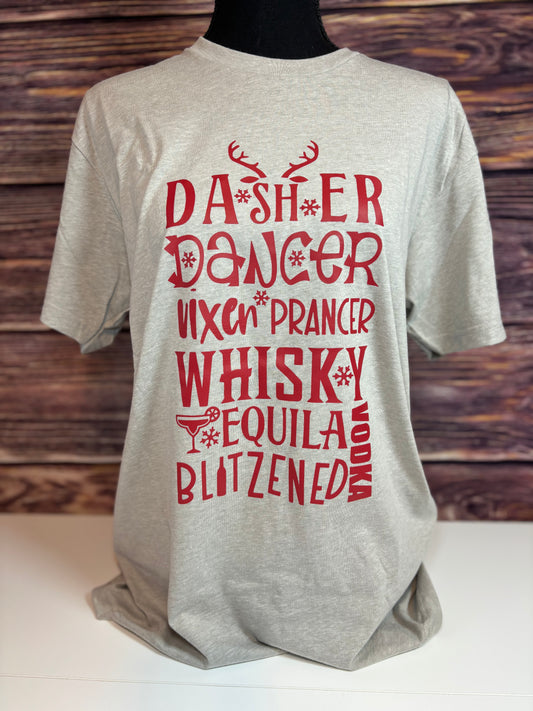 Funny Reindeer Name T-Shirt