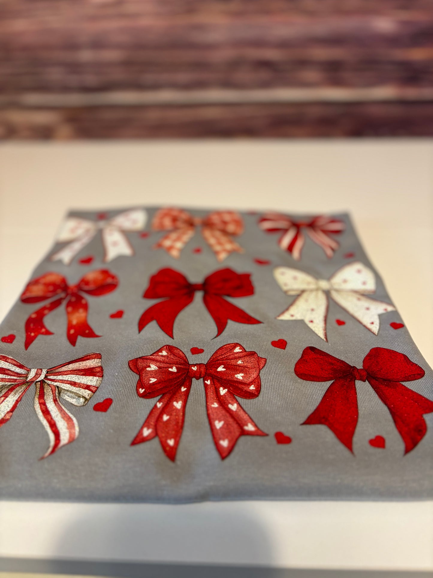 Red and White Bows T-Shirt