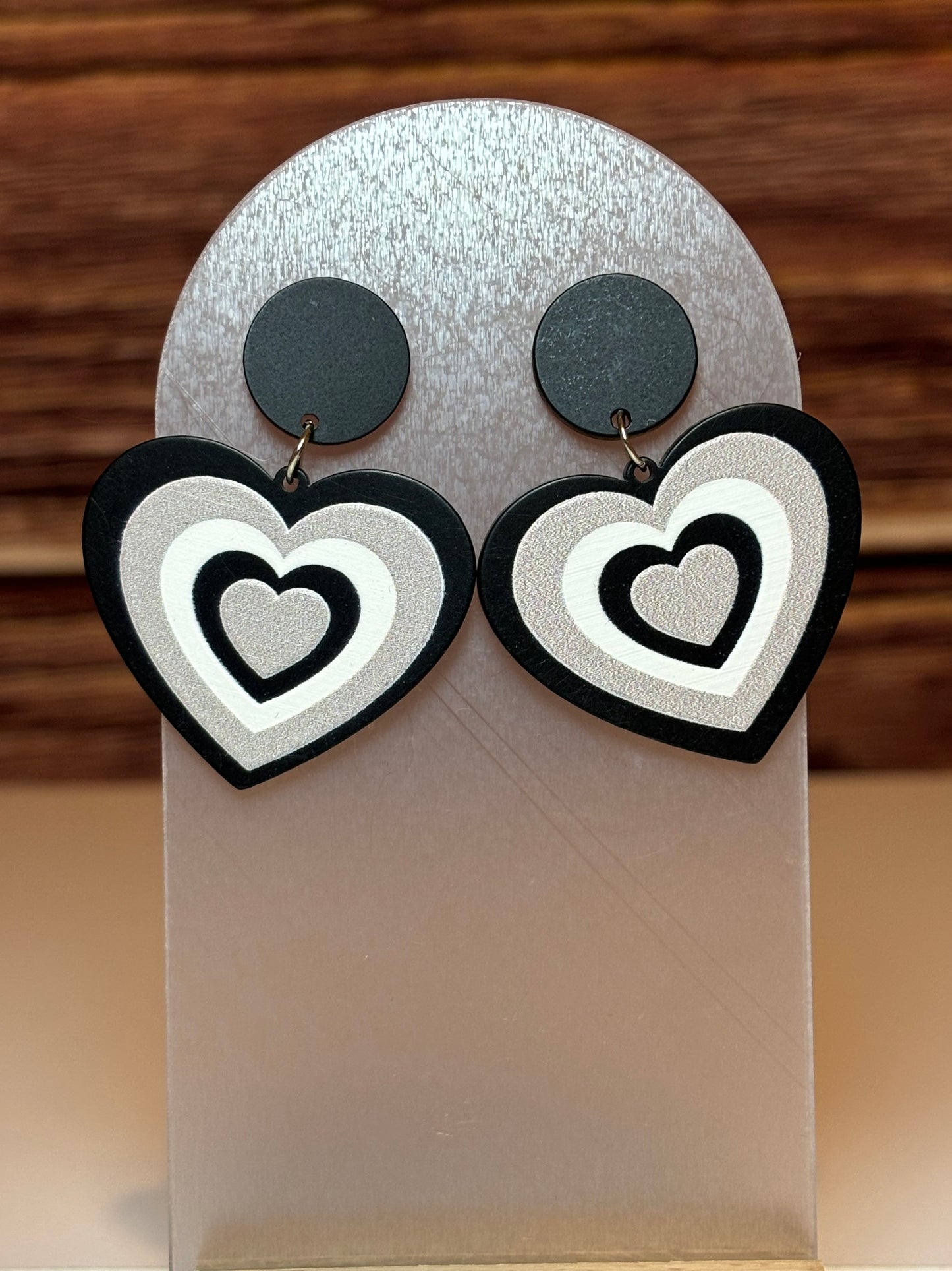 Heart Dangle Earrings